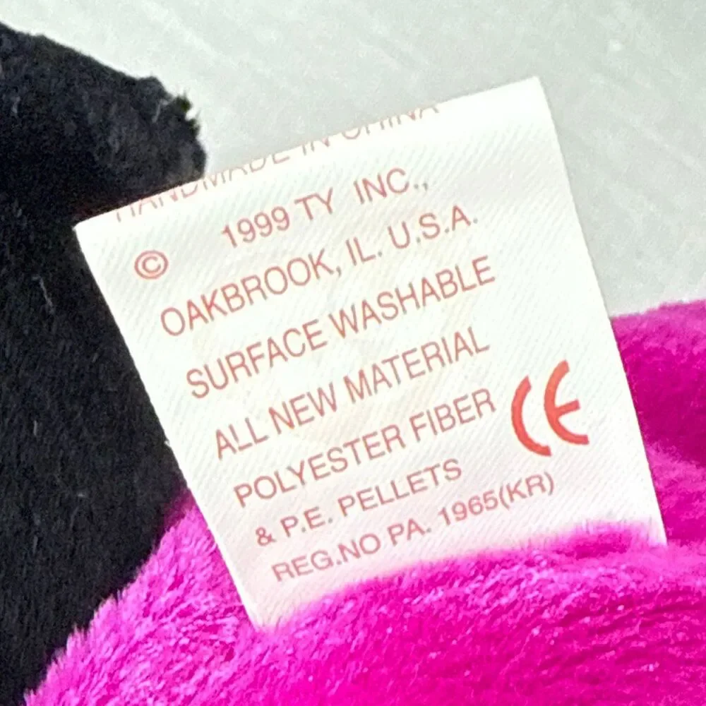 Ty Beanie Babies Lot The End Millennium “Millenium” Error Tag & Signature 1999 B